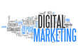 Word Cloud "Digital Marketing"
