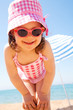 little girl at seaside