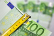 Photo: Examination money, analysing business Examination money, analysing business