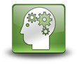 Green 3D Effect Icon 