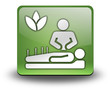 Green 3D Effect Icon "Alternative Medicine"