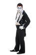 studio shot of funny actor