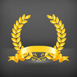Gold Wreath, vector