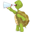 Funny Turtle. Screaming. Funny Turtle. Screaming.