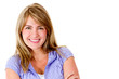 Beautiful woman smiling Beautiful woman smiling