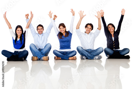 Foto: Happy group of friends Happy group of friends