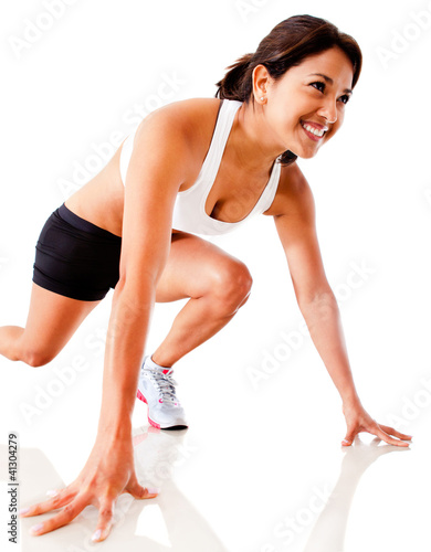 Photo: Female athlete Female athlete