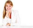 Beautiful business woman