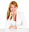 Confident business woman