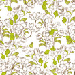 Decorative seamless background
