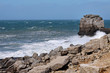 Stormy seas on the Dorset Coast