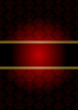Vector red & gold wallpaper
