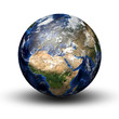 3D image of planet Earth