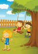 In the park