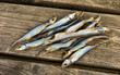Dried fishes
