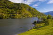 landscape by Haldanger fjord, Norway