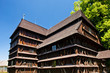 wooden church in Hronsek, Slovakia