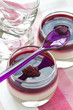 Panna Cotta mit Brombeergelee Panna Cotta mit Brombeergelee