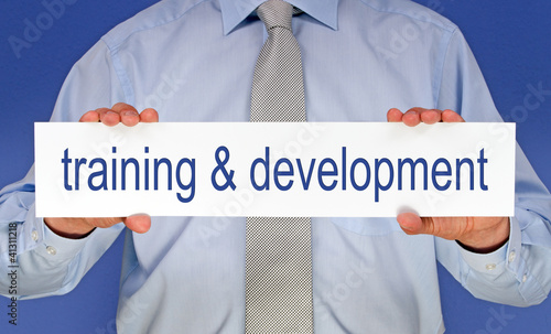Illustration: training and development training and development