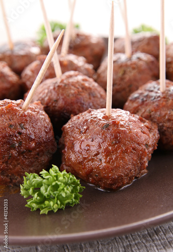 Foto: grilled meatballs grilled meatballs