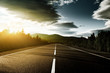 road in mountains