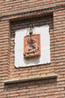 Virgin mary terracotta bas-relief. Virgin mary terracotta bas-relief.