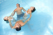 Wasseryoga im Pool Wasseryoga im Pool