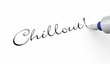 Stift Konzept - Chillout!