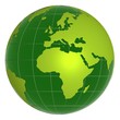 3d terre globe
