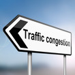 Traffic congestion concept.