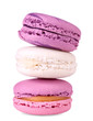 Colorful fresh  macaroons.