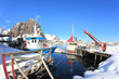 fishing boat of Hamnøy in Lofoten fishing boat of Hamnøy in Lofoten