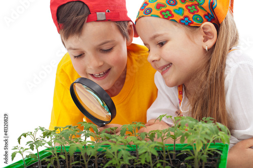 Photo: Kids learning to grow food Kids learning to grow food
