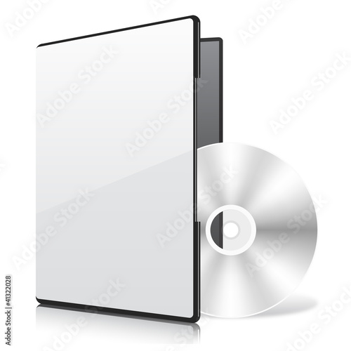 Vector: Blank Case and Disk Blank Case and Disk