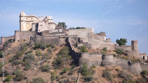Photo: Fuerte Kumbhalgarh en el Rajasthan, India Fuerte Kumbhalgarh en el Rajasthan, India