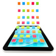 Mobile pad computer with applications Mobile pad computer with applications