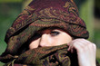 Photo: girl with arabic headscarf girl with arabic headscarf