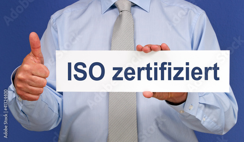 Photo: ISO zertifiziert ISO zertifiziert