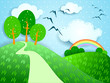 Fantasy landscape Fantasy landscape