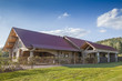 maison en rondins de bois