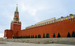 Moscow, Spasskaya Tower and Red Square