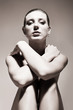 Fashion portrait of a beautiful young sexy woman Fashion portrait of a beautiful young sexy woman