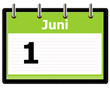 Terminplaner - Juni 1
