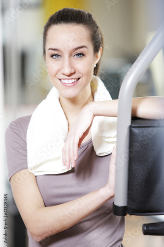 Photo: fitness portrait fitness portrait