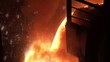 Smelting of liquid metal from blast furnace