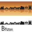 Brussels skyline