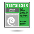 testsieger - geprüfte qualität