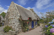 maison toit de chaume en Bretagne