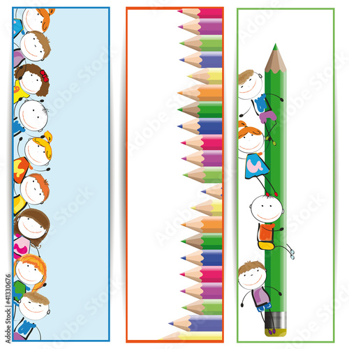 Vector: Kids banner Kids banner
