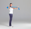 Training mit Theraband 8
